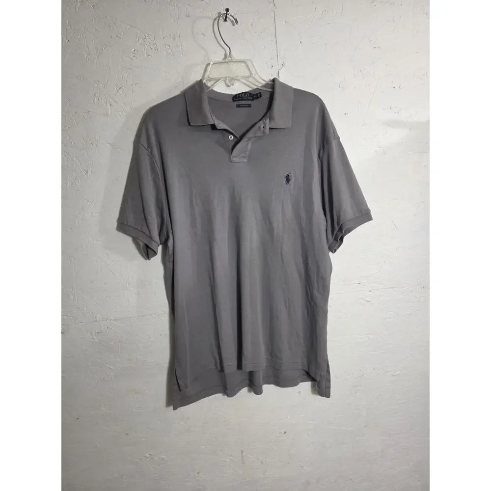 Ralph Lauren Polo Mens XL Gray Polo Golf Shirt